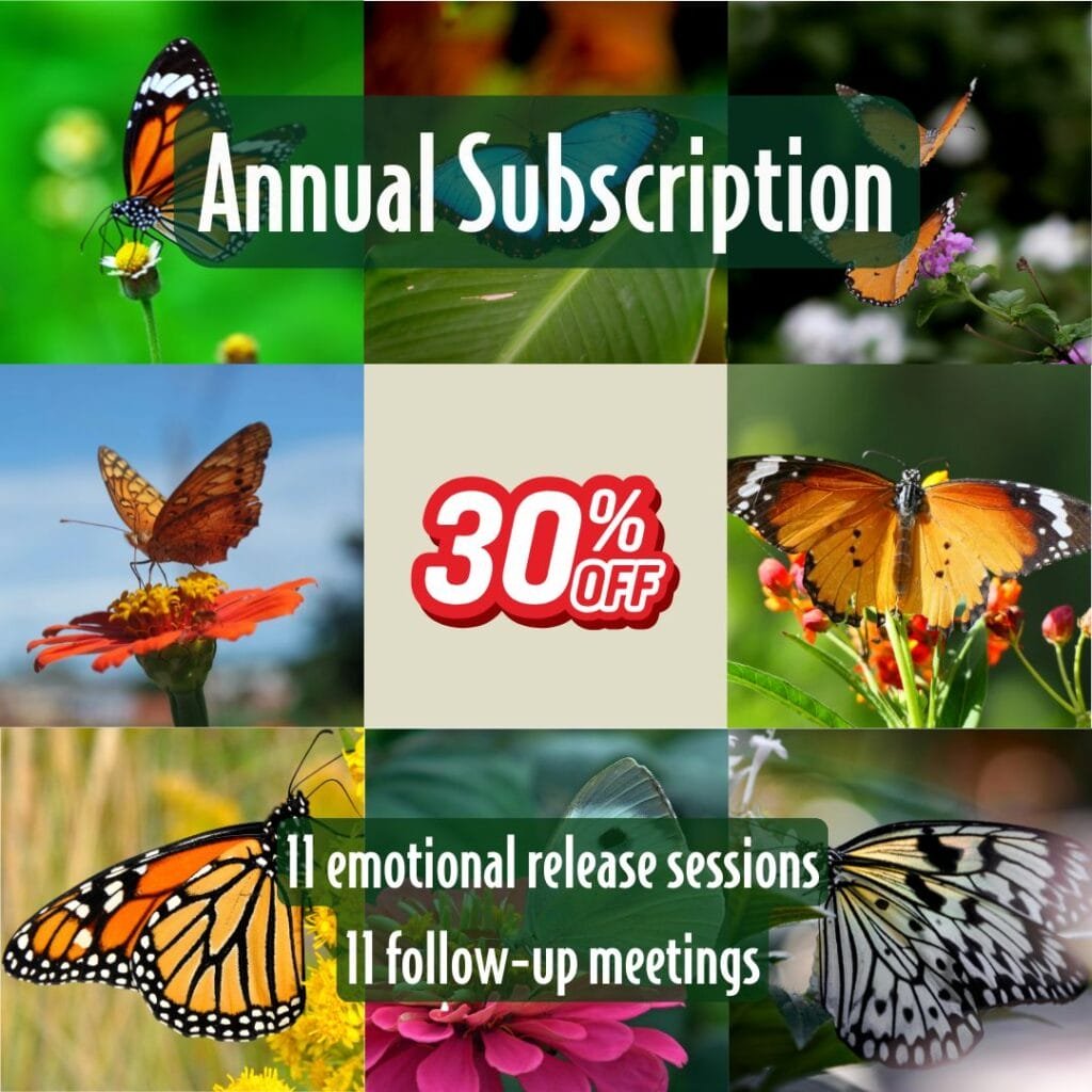 Emotional Release Sessions Annual Subscription