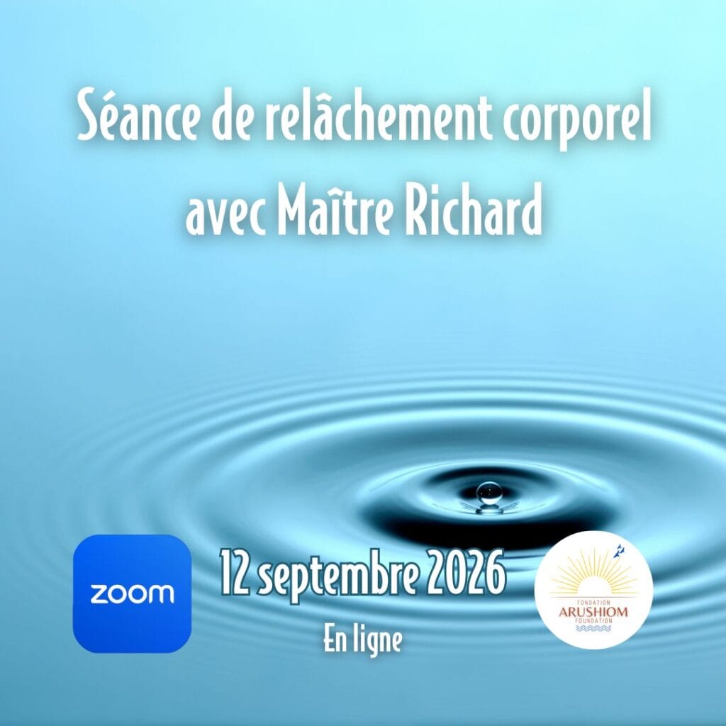 Séance de relâchement corporel avec Maître Richard