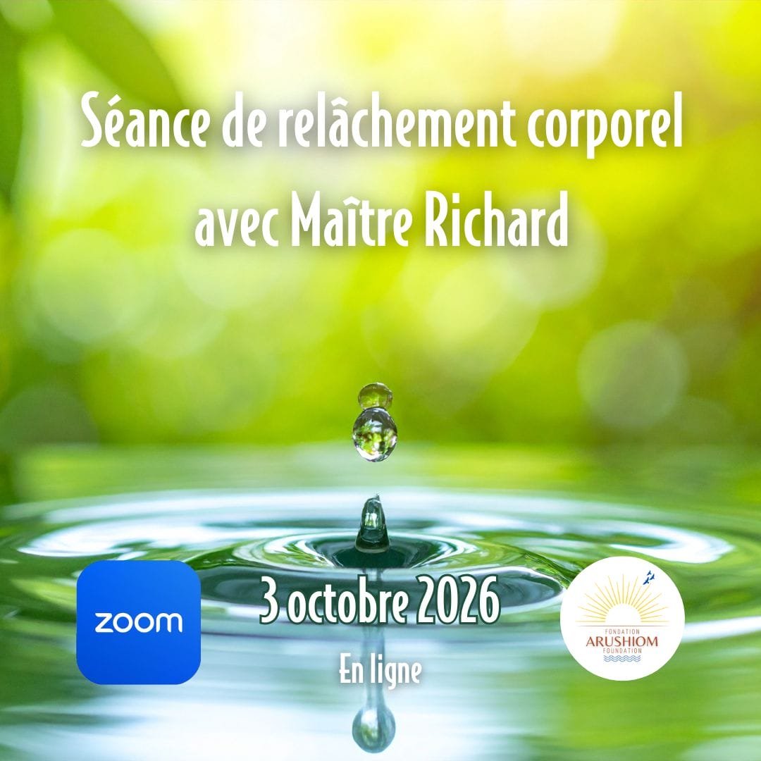 Séance de relâchement corporel avec Maître Richard - 3 octobre 2026