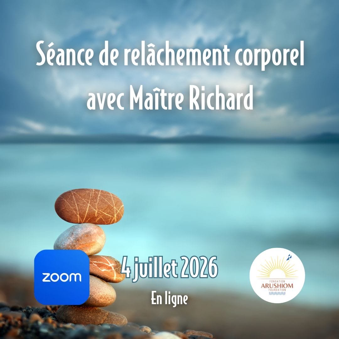 Séance de relâchement corporel avec Maître Richard - 4 juillet 2026 - en ligne