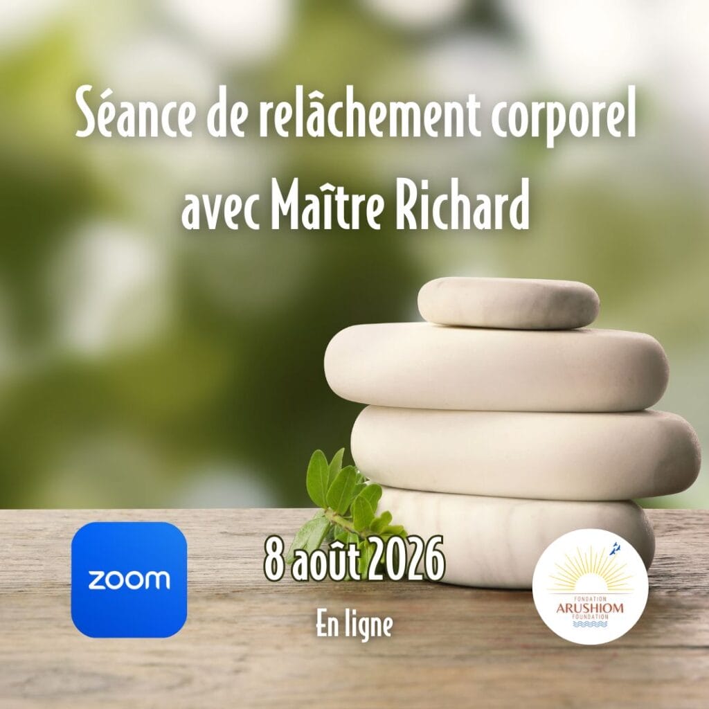 Séance de relâchement corporel avec Maître Richard